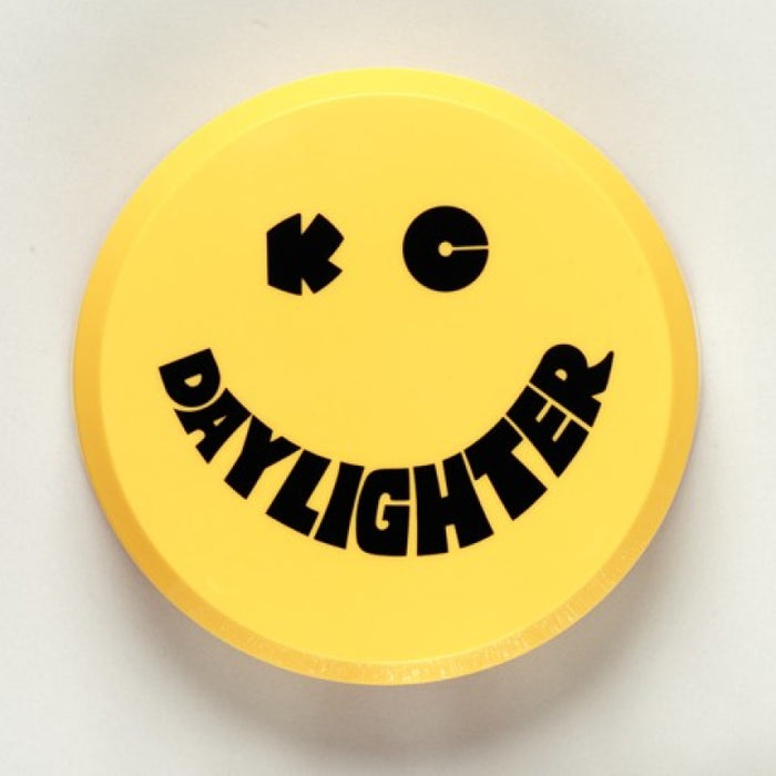 KC HiLiTES 6in. Round Hard Cover for Daylighter/SlimLite/Pro-Sport (Single) Yellow w/Black Smile 5202