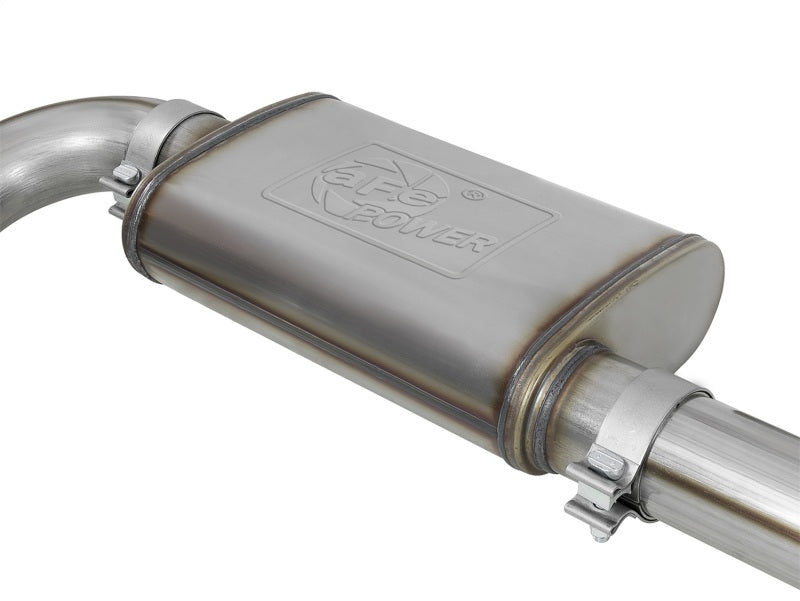 aFe MACH Force-XP 3in 409 SS Cat-Back Exhaust w/ Polished Tip 17-19 GM Colorado/Canyon V6-3.6L 49-44096-P