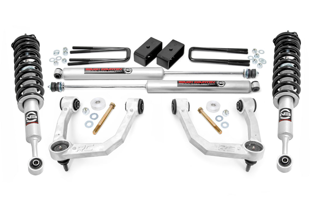 Rough Country 3.5 Inch Lift Kit UCA N3 Struts Fits toyotaTacoma 4WD (2005-2023)