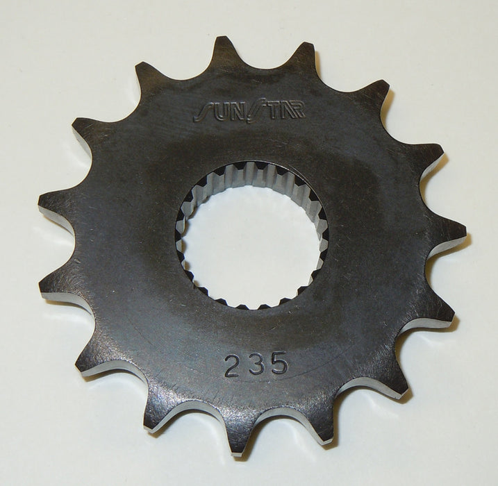 Sunstar 23515 Black 15-Teeth Countershaft Sprocket for Chain Size 428