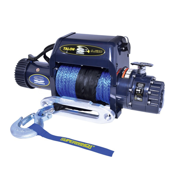 Superwinch 9500 LBS Integrated 12V DC 3/8in x 80ft Synthetic Rope Talon 9.5iSR Winch 1695211