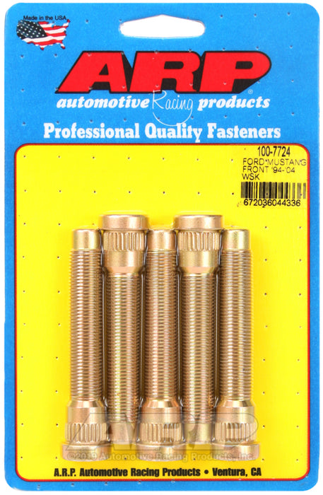 ARP 94-04 Ford Mustang Front Wheel Stud Kit (Set of 5) 100-7724