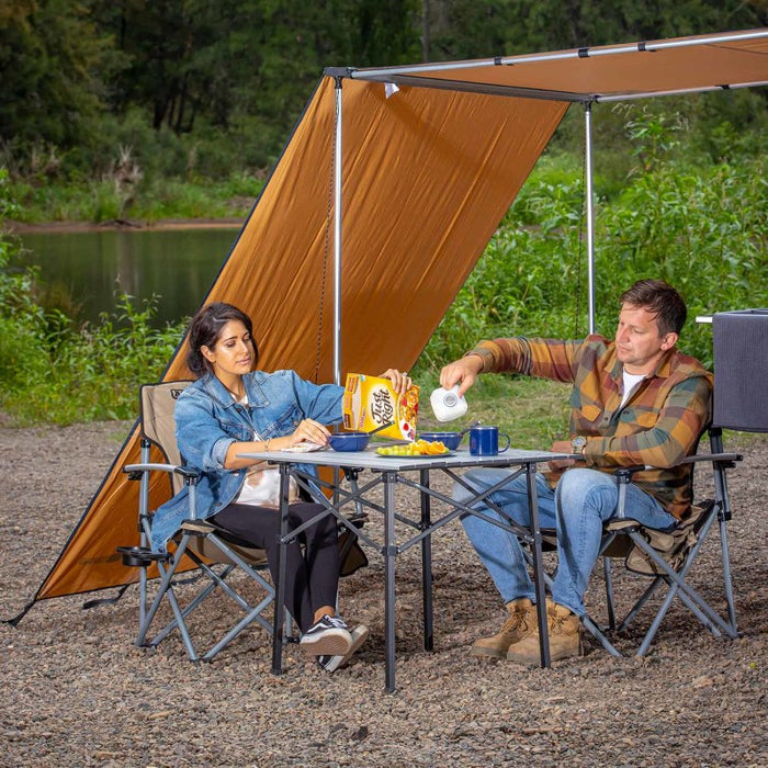 ARB Aluminum Camp Table 33.8X27.5X27.5in 10500130