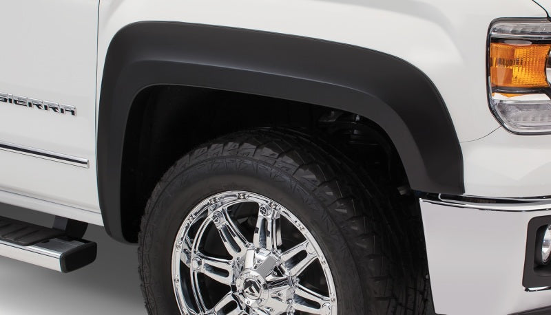 Bushwacker 14-15 GMC Sierra 1500 Extend-A-Fender Style Flares 4pc Black 40961-02