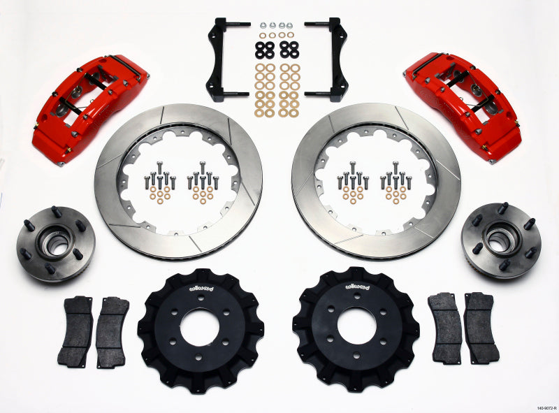 Wilwood TC6R Front Kit 16.00in Red 2004-2008 Ford F150 140-9072-R