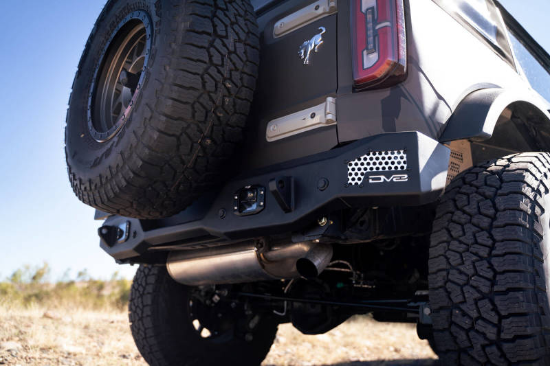 DV8 Offroad 21-22 Ford Bronco MTO Series Rear Bumper RBBR-01