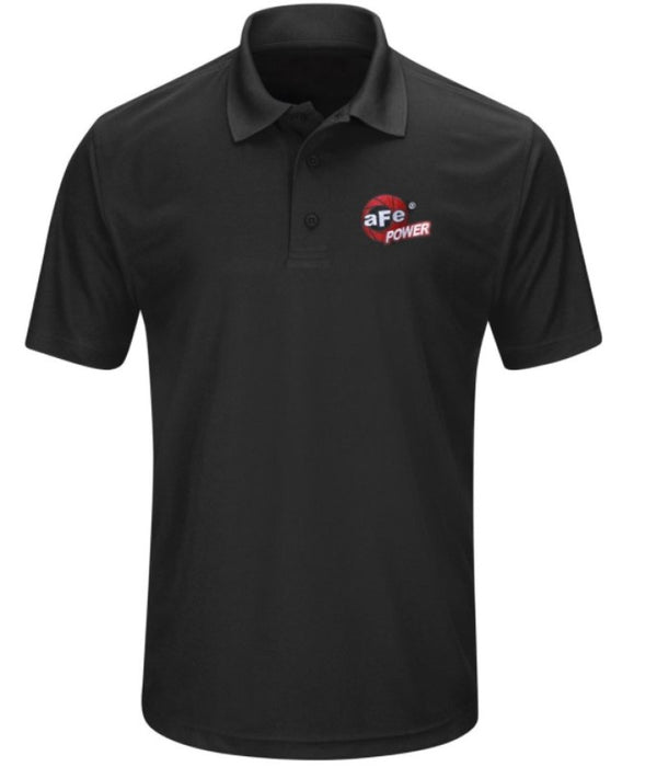 aFe Power Short Sleeve Corporate Polo Shirt Black S 40-31242BS