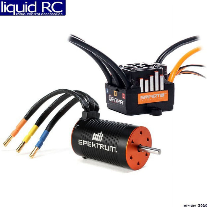 Spektrum SMART FIRMA 85A BL Smart ESC/4000Kv Sensorless Mot Combo SPMXSEMC02 Car Speed Controls & Accessories