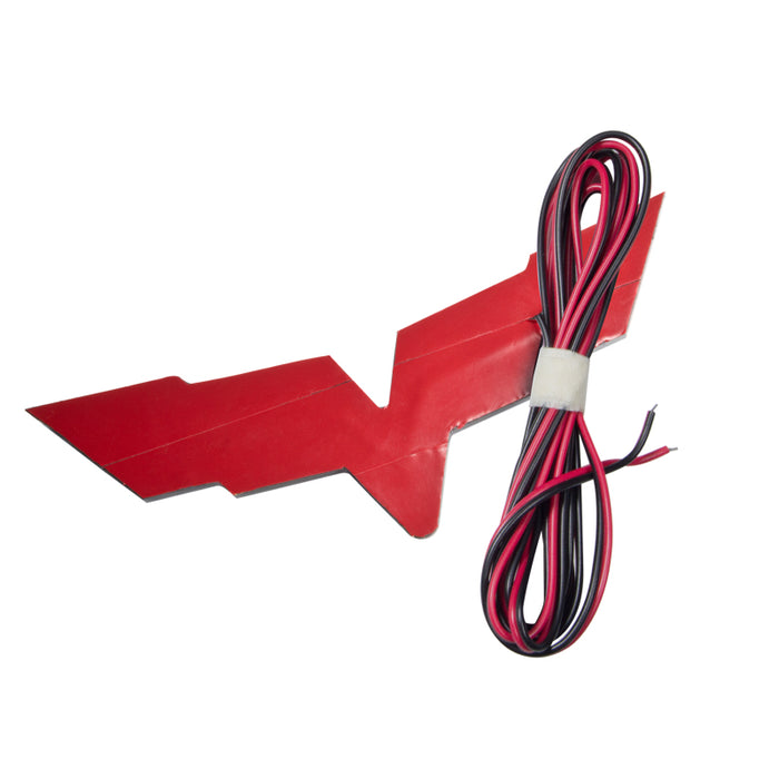 Oracle Chevrolet Corvette C6 Illuminated Emblem Red SEE WARRANTY 3099-003