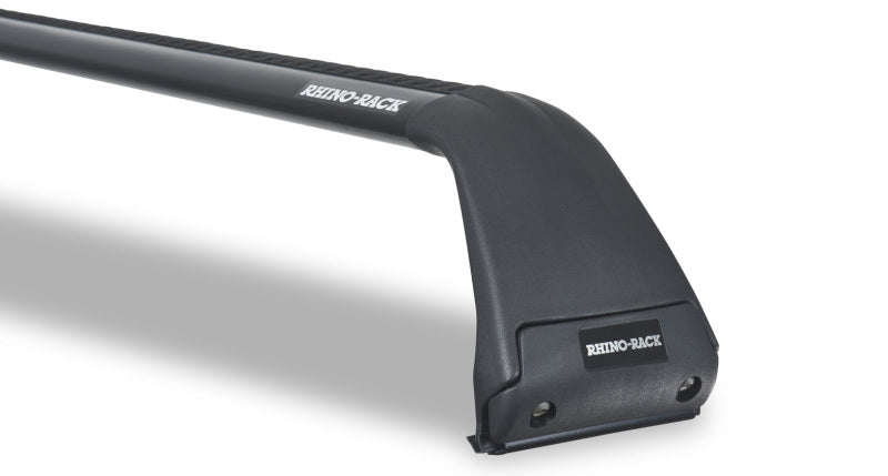 Rhino-Rack 07-22 compatible with Jeep Wrangler JK/JL 4 Door Hard Top Vortex SG 2 Bar Roof Rack Black SG59