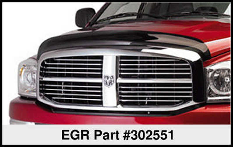 EGR 06+ Compatible with Dodge F/S Pickup Superguard Hood Shield (302551) 302551