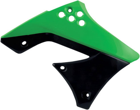 Acerbis 2141721089 Green/Black Radiator Shroud