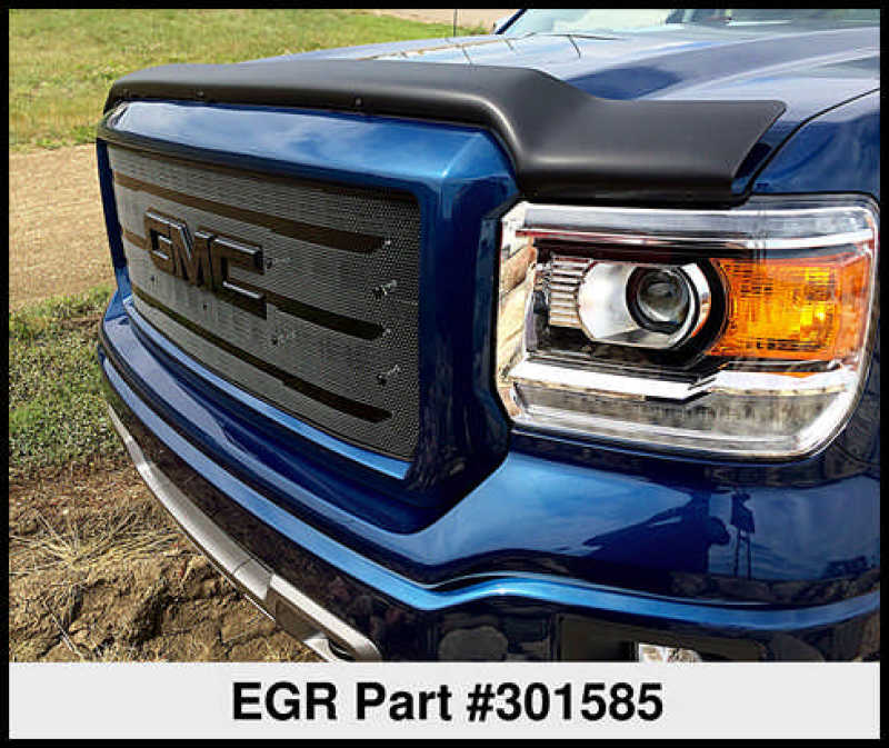 EGR 14+ GMC Sierra Superguard Hood Shield Matte (301585) 301585