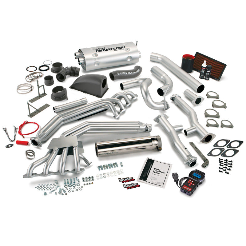 Banks Power 01-03 GM 8.1 Mh W20/22 (L-Exit) PowerPack System W/AutoMind 49575