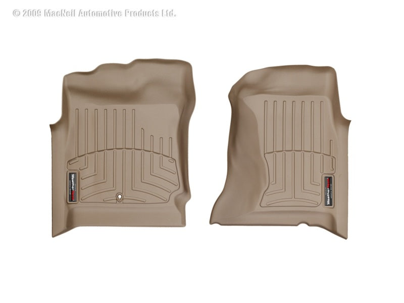 WeatherTech 01-03 Compatible with Dodge Durango Front FloorLiner Tan 450811