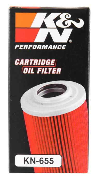 K&N Motorcycle Oil Filter: High Performance, Premium, Designed to be used with Synthetic or Conventional Oils: Fits Select KTM, Husqvarna Vehicles, KN-655