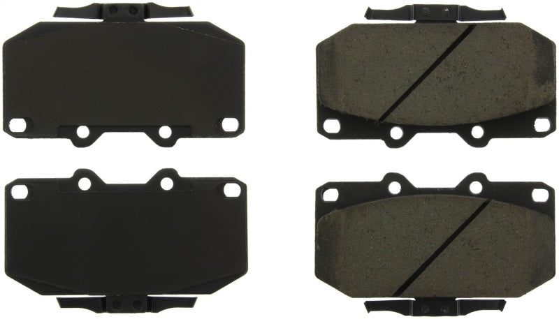 StopTech 89-96 Compatible with Nissan 300ZX Street Performance Front Brake Pads 308.0647