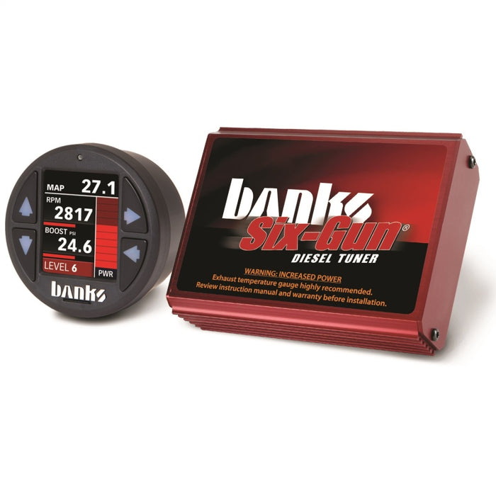 Banks 07-10 Chevy/GMC 2500/3500 6.6L LMM Six-Gun Diesel Tuner w/ iDash-1.8 61416
