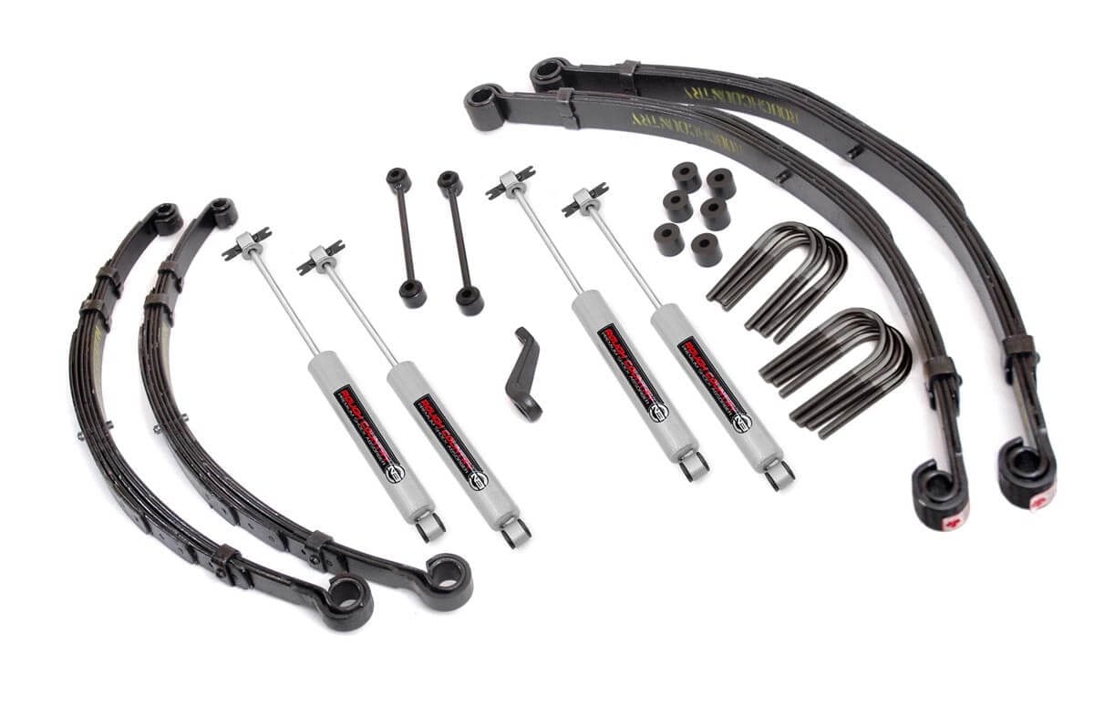 Rough Country 4 Inch Lift Kit Fits Jeep Cj 5 4WD (1976-1981) 675-76-8130