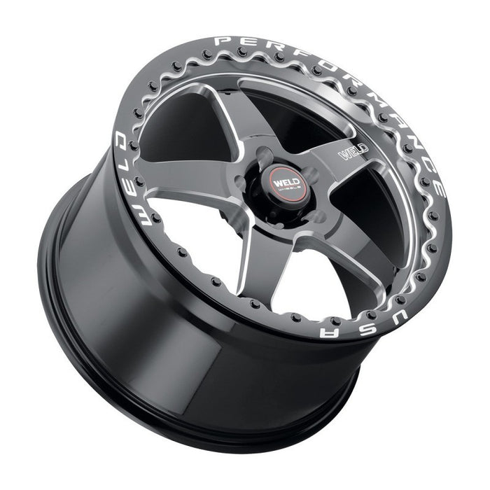 Weld Magnum Import 13x10 / 4x100mm BP / 5in. BS Black Wheel Black Single Beadlock MT 768B-31015F