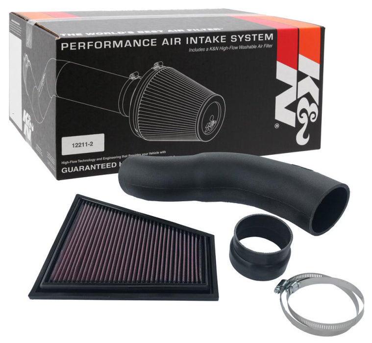 K&N 11-17 BMW 520i/528i N20 2.0L F/I Performance Air Intake System 57-0691