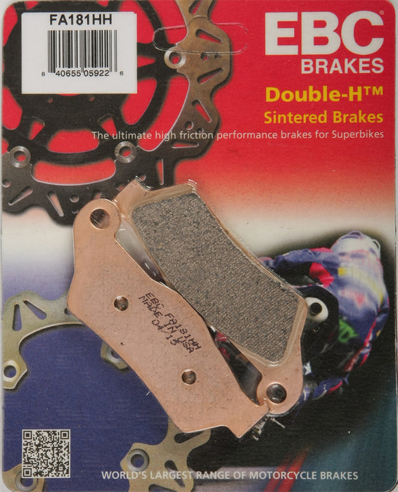 EBC Brakes FA181HH Disc Brake Pad Set, Black, One-Size