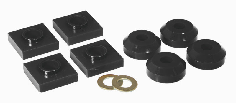 Prothane 76 & Earlier Ford F150/250 Transfer Case Mounts Black 6-1601-BL