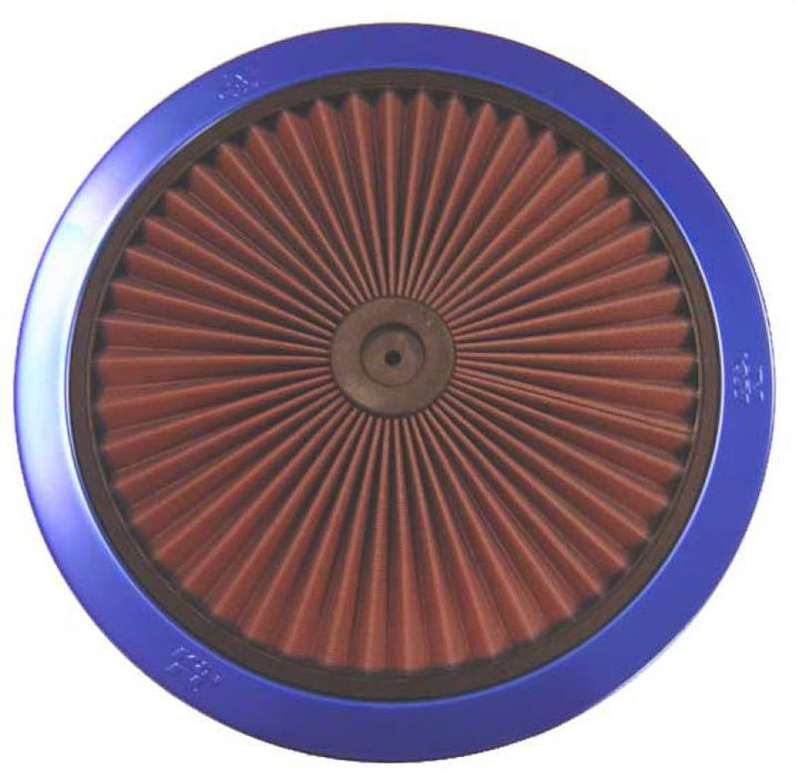 K&N X-Stream Top Filter X-Stream 14in OD Blue 66-1401XB