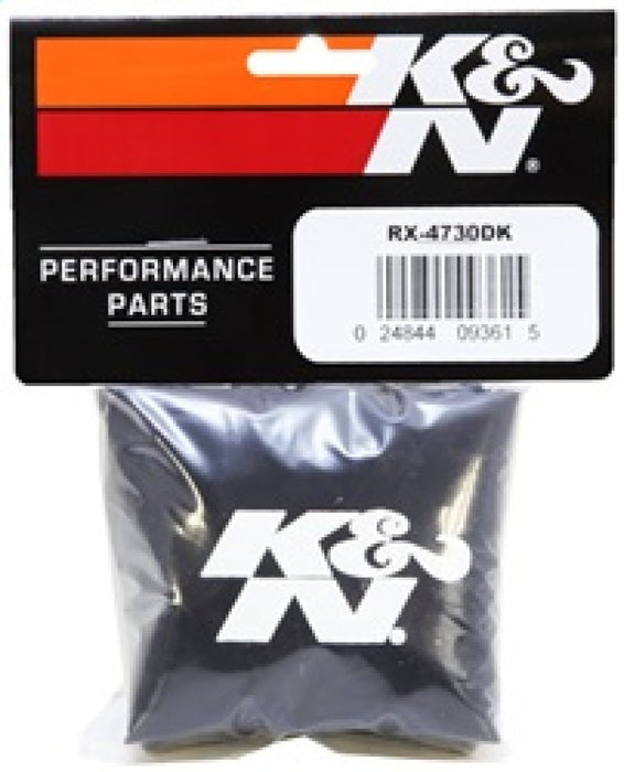 K&N Drycharger Air Filter Wrap Black RX-4730 RX-4730DK