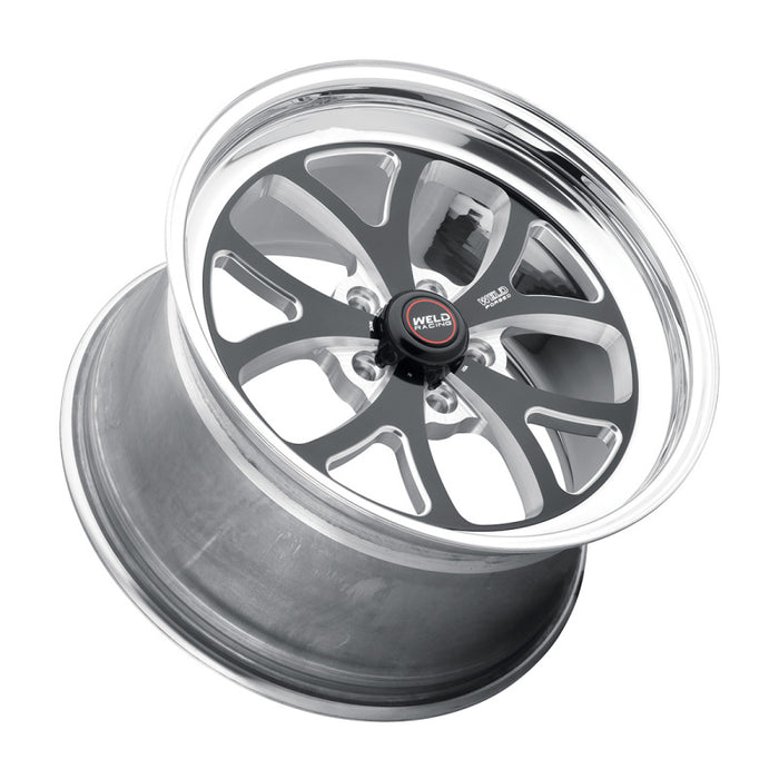 Weld S76 18x10.5 / 5x115mm BP / 5.6in. BS Black Wheel (High Pad) Non-Beadlock 76HB8105W56A