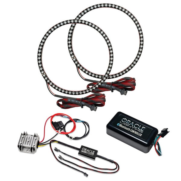 Oracle Hummer H3 05-10 Halo Kit Dynamic ColorSHIFT SEE WARRANTY 2316-332