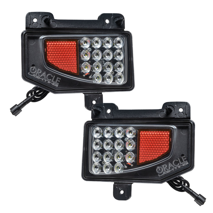 Oracle Rear Bumper LED Reverse Lights compatible with Jeep Gladiator JT 6000K SEE WARRANTY 5878-504