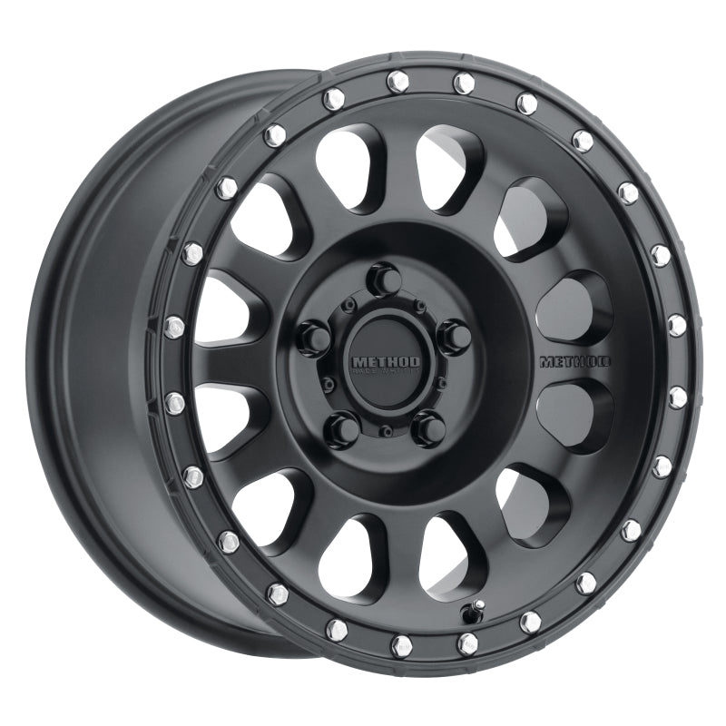 Method MR315 17x8.5 0mm Offset 5x150 110.5mm CB Matte Black Wheel MR31578558500