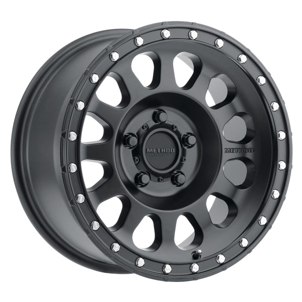 Method MR315 17x8.5 0mm Offset 5x150 110.5mm CB Matte Black Wheel MR31578558500
