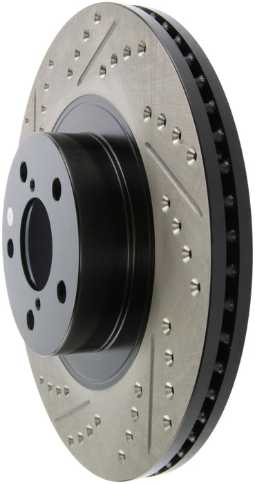 StopTech Slotted & Drilled Sport Brake Rotor 127.47021R