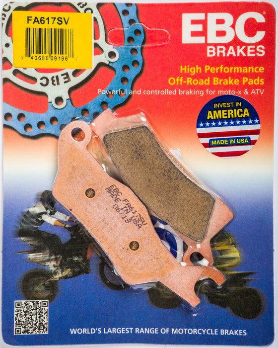 EBC Brakes FA617SV V-Pad Semi-sintered Touring Bike Disc Brake Pad