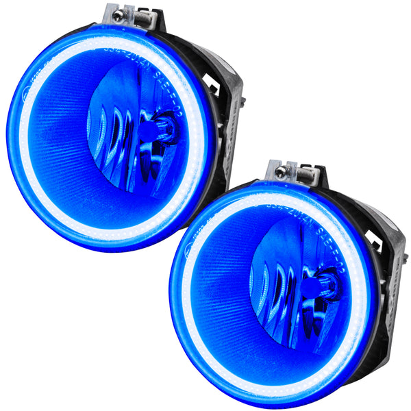 Oracle compatible with Jeep Grand Cherokee 05-10 Pre-Assembled Fog Halo Kit Blue SEE WARRANTY 7069-002