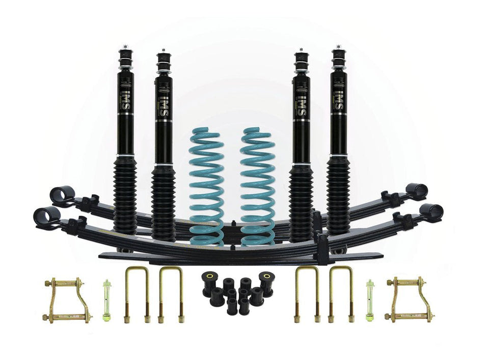 Dobinsons 4x4 3"-4" IMS Suspension Kit Fits toyotaLandcruiser 78‚Äâ/‚Äâ79 Series FZJ79/78, HZJ79/78, HDJ79, VDJ79/78, GRJ79 09/1999 to 07/2016 Single Cab, 09/1999 on Troop Carrier Dual Cab