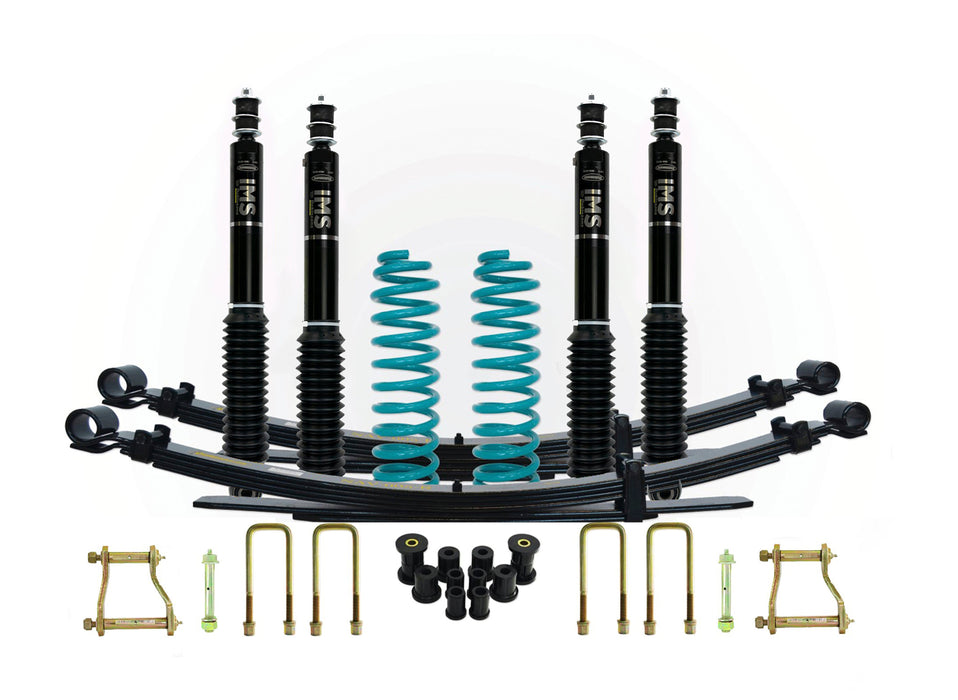 Dobinsons 4x4 0"-2" IMS Suspension Kit for Landcruiser 78 Series FZJ78, HZJ78 (09/1999 to 04/2007), FZJ78, HZJ78, VDJ78 V8 Diesel (04/2007 on)