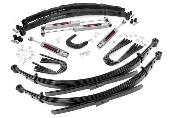 Rough Country 6 Inch Lift Kit 52 Inch Rr Springs Chevy/fits gmc C20/K20 C25/K25 Truck (77-87) 21030