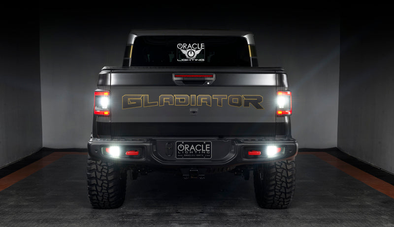 Oracle 2020+ compatible with Jeep Gladiator JT Flush Mount LED Tail Lights Tinted Lens SEE WARRANTY 5882-504-T