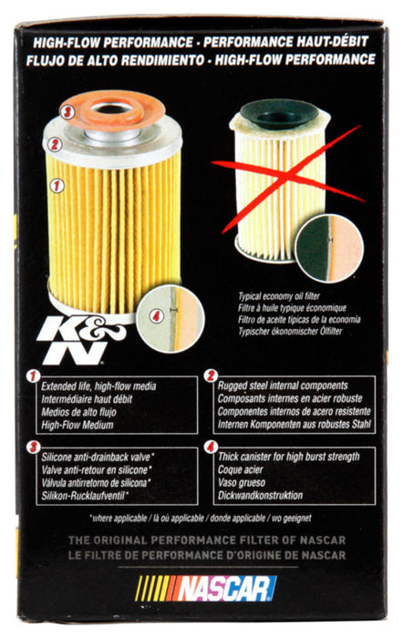 K&N Oil Filter OIL FILTER; AUTOMOTIVE HP-2011