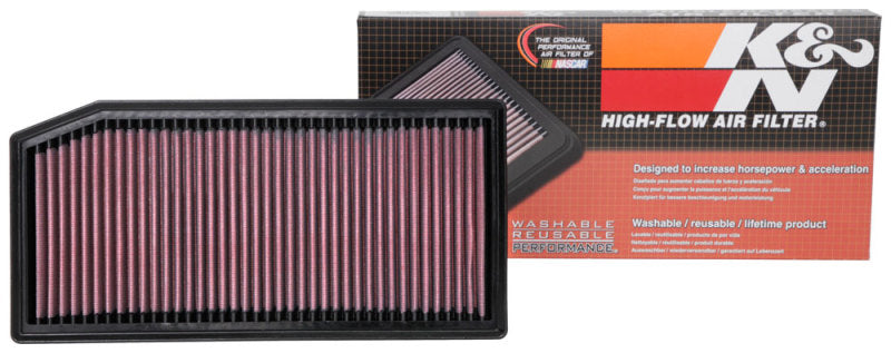 K&N 2019 Mercedes Benz E350 L4-2.0L F/I Replacement Drop In Air Filter 33-3142