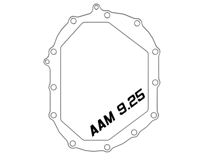 aFe Power 11-18 GM 2500-3500 AAM 9.25 Axle Front Differential Cover Raw Machined Street Series 46-71050A