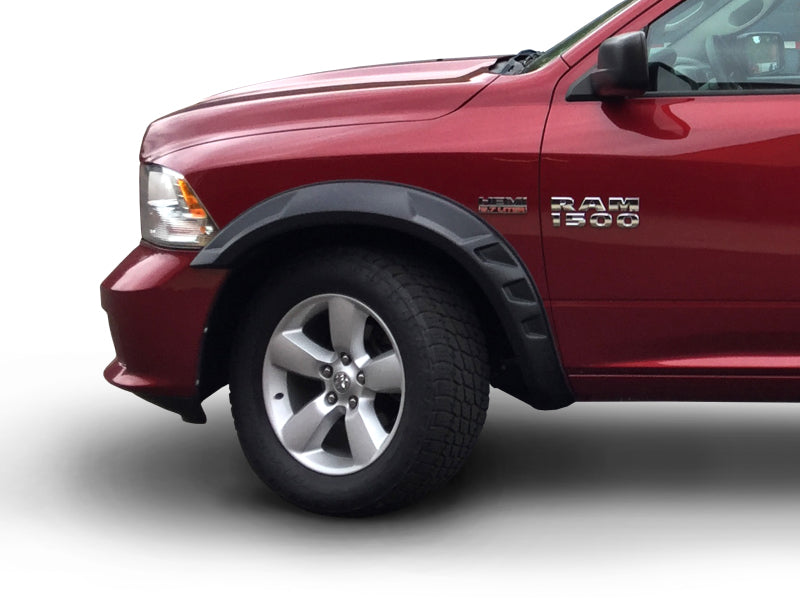 Bushwacker 09-18 Ram 1500 w/ 67.4in Fleetside Bed (Ex. R/T and Rebel) DRT Style Flares 4pc Black 50932-02