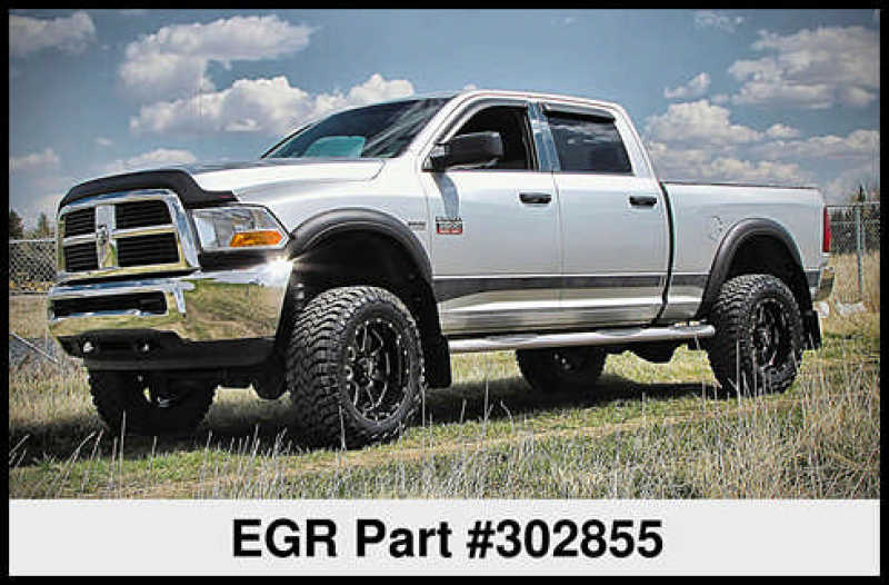 EGR 10-13 Compatible with Dodge Ram 2500/3500 HD Superguard Hood Shield Matte (302855) 302855