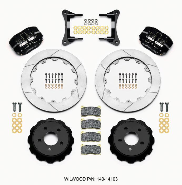 Wilwood Dynapro Radial Front Drag Kit 12.88 Vented 2015-Up Mustang 140-14103