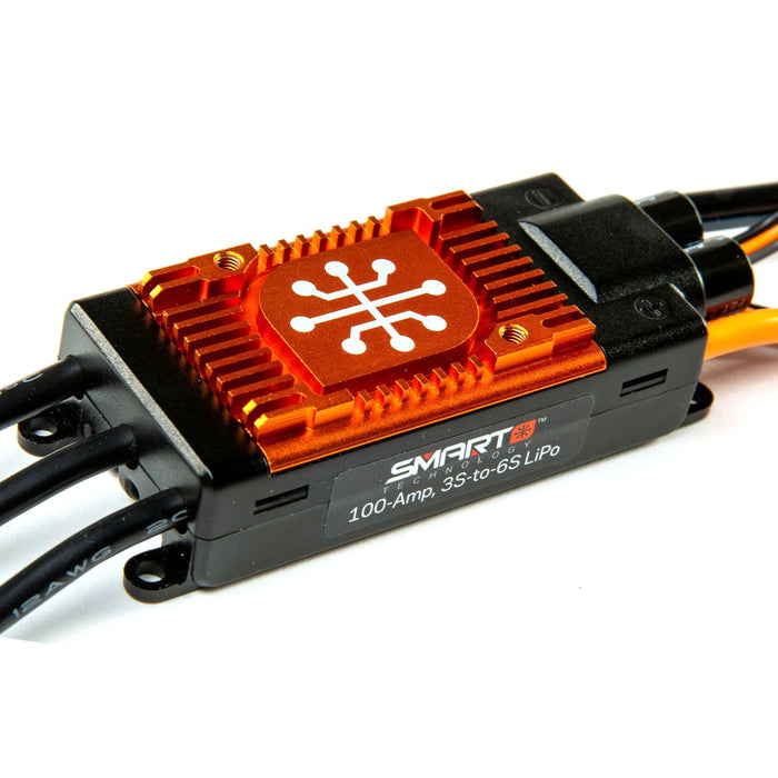 Spektrum SMART Avian 100 Amp Brushless Smart ESC 3S-6S SPMXAE1100 Speed Controls Aircraft