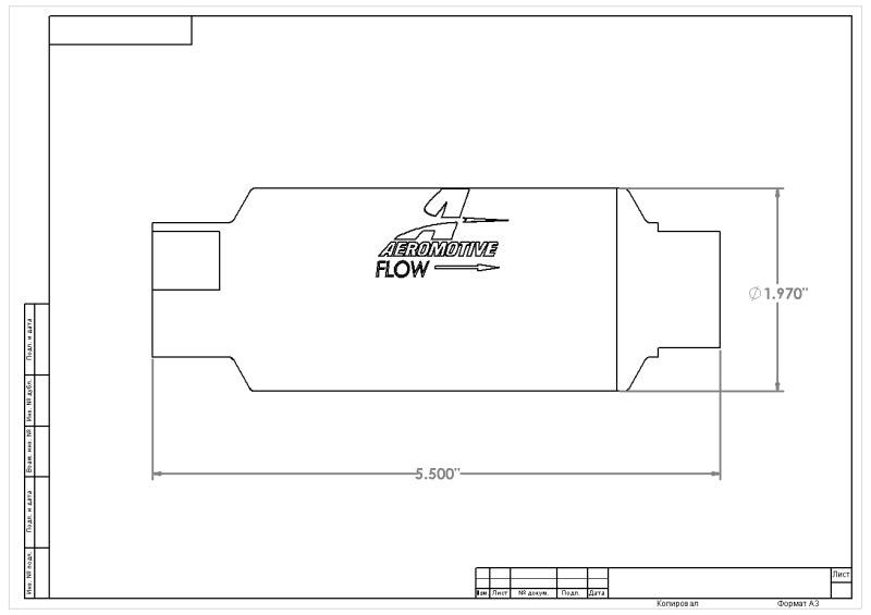 Aeromotive In-Line Filter (AN-10) 100 Micron SS Element 12304