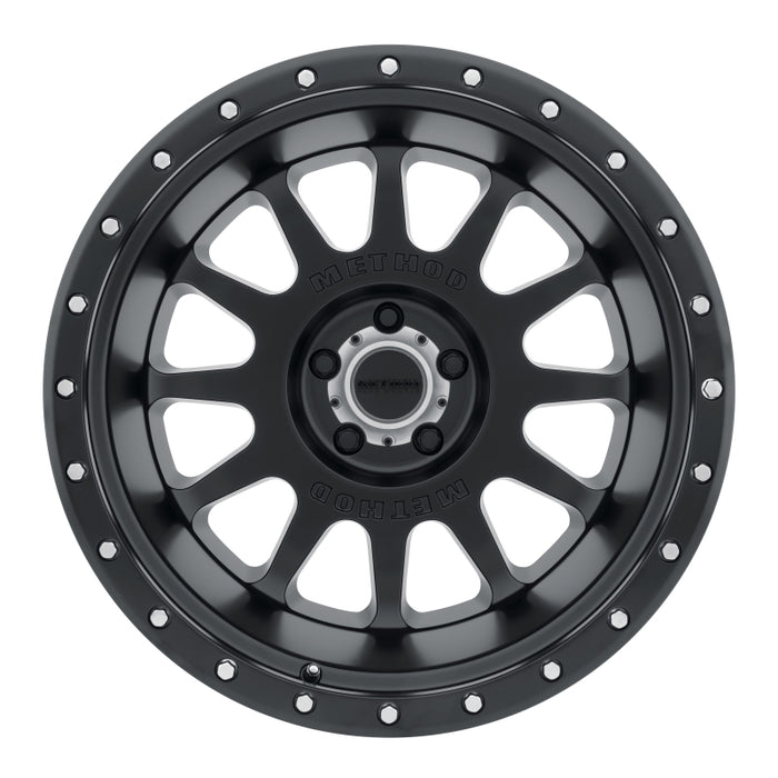 Method MR605 NV 20x9 -12mm Offset 5x5 71.5mm CB Matte Black Wheel MR60529050512N